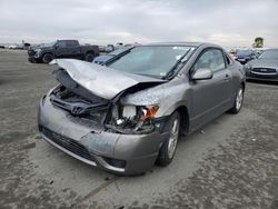 Honda Civic salvage cars for sale: 2007 Honda Civic EX