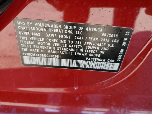 2016 Volkswagen Passat SEL Premium