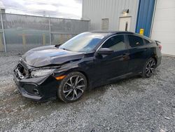 Salvage cars for sale at Elmsdale, NS auction: 2018 Honda Civic SI