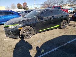 Honda salvage cars for sale: 2019 Honda Civic LX