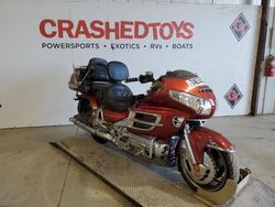 Salvage motorcycles for sale at Sikeston, MO auction: 2008 Honda GL1800