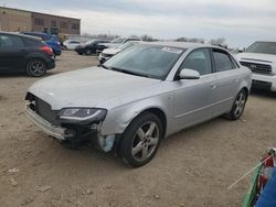 Salvage cars for sale from Copart Kansas City, KS: 2005 Audi A4 2.0T