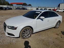 Salvage cars for sale from Copart Harleyville, SC: 2013 Audi A4 Premium