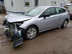 Salvage cars for sale from Copart Lyman, ME: 2019 Subaru Impreza