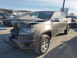 Salvage cars for sale from Copart Lebanon, TN: 2017 Chevrolet Colorado LT