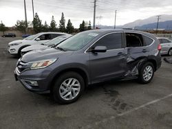 Salvage cars for sale from Copart Rancho Cucamonga, CA: 2015 Honda CR-V EX