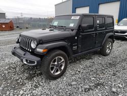 Salvage cars for sale at Elmsdale, NS auction: 2019 Jeep Wrangler Unlimited Sahara