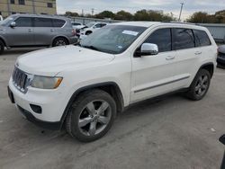 Salvage cars for sale at Wilmer, TX auction: 2012 Jeep Grand Cherokee Overland