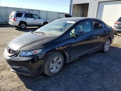 Salvage cars for sale at Mcfarland, WI auction: 2013 Honda Civic LX