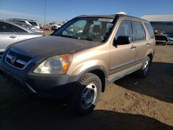 Honda CR-V LX salvage cars for sale: 2002 Honda CR-V LX