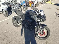 Salvage cars for sale from Copart Anthony, TX: 2017 Yamaha FZ10 C