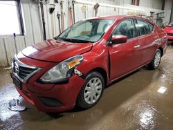 Salvage cars for sale at Elgin, IL auction: 2016 Nissan Versa S