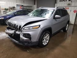 Salvage cars for sale at Elgin, IL auction: 2014 Jeep Cherokee Latitude