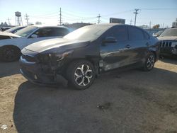 Salvage cars for sale at Chicago Heights, IL auction: 2021 KIA Forte FE