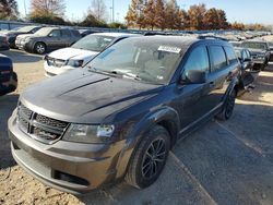 Dodge salvage cars for sale: 2018 Dodge Journey SE