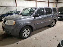 Salvage cars for sale at Pennsburg, PA auction: 2014 Honda Pilot LX