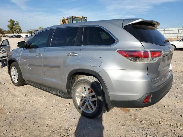 2015 Toyota Highlander LE