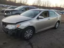 Salvage cars for sale at Marlboro, NY auction: 2013 Toyota Camry L