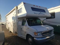 Ford salvage cars for sale: 2002 Ford Econoline E450 Super Duty Cutaway Van