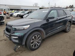 Salvage cars for sale at New Britain, CT auction: 2020 Ford Explorer ST