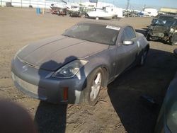 Salvage cars for sale at auction: 2006 Nissan 350Z Roadster