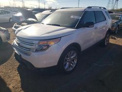 Salvage cars for sale at Elgin, IL auction: 2013 Ford Explorer XLT