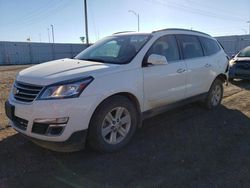 Salvage cars for sale at Greenwood, NE auction: 2014 Chevrolet Traverse LT