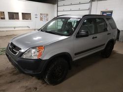 Salvage cars for sale from Copart Ham Lake, MN: 2004 Honda CR-V LX