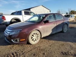 Salvage cars for sale from Copart Portland, MI: 2012 Ford Fusion SEL