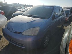 Salvage cars for sale at Martinez, CA auction: 2002 Toyota Prius
