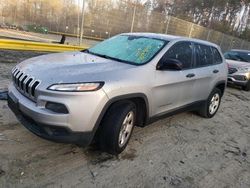 Salvage cars for sale from Copart Waldorf, MD: 2014 Jeep Cherokee Sport
