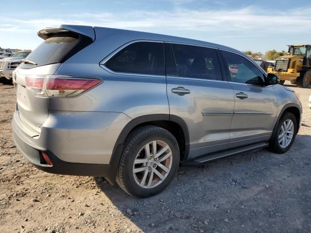 2015 Toyota Highlander LE