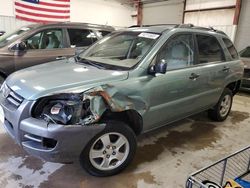 Salvage cars for sale at Conway, AR auction: 2008 KIA Sportage LX