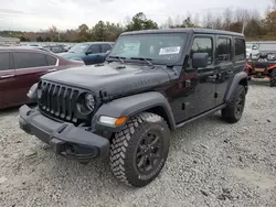 Salvage cars for sale at Memphis, TN auction: 2021 Jeep Wrangler Unlimited Sport