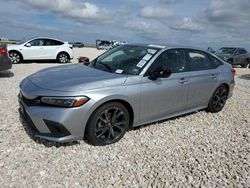 Salvage cars for sale at New Braunfels, TX auction: 2022 Honda Civic Sport