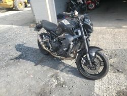 Salvage motorcycles for sale at Grantville, PA auction: 2022 Yamaha MT09