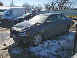 Salvage cars for sale from Copart Wichita, KS: 2014 Volkswagen Jetta Base