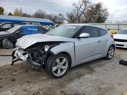 Salvage cars for sale at Wichita, KS auction: 2015 Hyundai Veloster