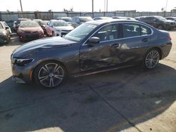 Salvage cars for sale from Copart Los Angeles, CA: 2019 BMW 330I