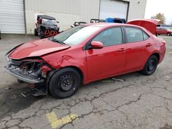 Salvage cars for sale from Copart Woodburn, OR: 2015 Toyota Corolla L