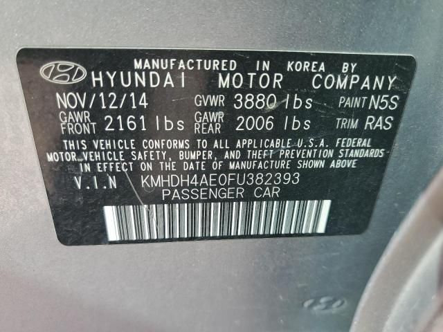 2015 Hyundai Elantra SE