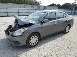 Nissan salvage cars for sale: 2018 Nissan Versa S