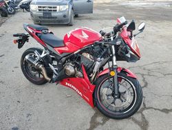 Salvage cars for sale from Copart Wheeling, IL: 2020 Honda CBR500 R