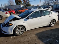 Vehiculos salvage en venta de Copart Moraine, OH: 2015 Dodge Dart SXT