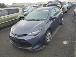Salvage cars for sale from Copart Martinez, CA: 2018 Toyota Corolla L