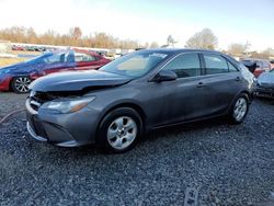 Salvage cars for sale from Copart Hillsborough, NJ: 2015 Toyota Camry LE