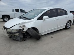 Salvage cars for sale from Copart Wilmer, TX: 2009 Honda Civic LX-S