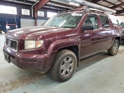 Salvage cars for sale from Copart East Granby, CT: 2008 Honda Ridgeline RTX