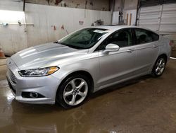Salvage cars for sale at Casper, WY auction: 2014 Ford Fusion SE