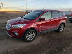 Ford Escape SE salvage cars for sale: 2017 Ford Escape SE